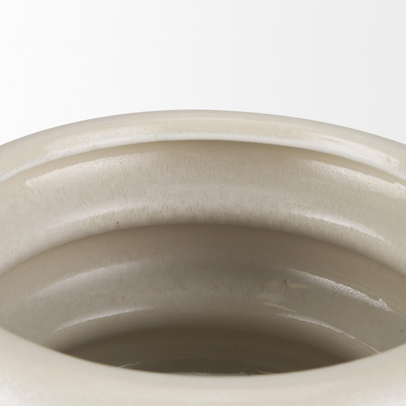 Mercana Twyla Cream Glazed Floor Vase Clearance