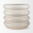 Mercana Twyla Cream Glazed Floor Vase Clearance