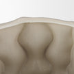 Mercana Vahn Sculptural Cream Glazed Decorative Ceramic Bowl Clearance