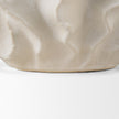 Mercana Vahn Sculptural Cream Glazed Decorative Ceramic Bowl Clearance