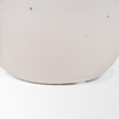 Mercana Urvi Off White Speckled Asymmetrical Ceramic Vase