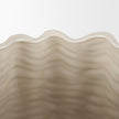 Mercana Velia Seashell Sculptural Cream Glazed Ceramic Vase Clearance