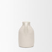 Mercana Tyrus Textured Matte White w/ Speckling Ceramic Vase
