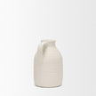 Mercana Tyrus Textured Matte White w/ Speckling Ceramic Vase