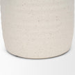 Mercana Tyrus Textured Matte White w/ Speckling Ceramic Vase