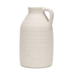 Mercana Tyrus Textured Matte White w/ Speckling Ceramic Vase