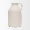 Mercana Tyrus Textured Matte White w/ Speckling Ceramic Vase