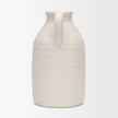 Mercana Tyrus Textured Matte White w/ Speckling Ceramic Vase