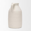 Mercana Tyrus Textured Matte White w/ Speckling Ceramic Vase