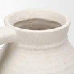 Mercana Tyrus Textured Matte White w/ Speckling Ceramic Vase
