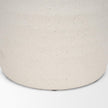 Mercana Tyrus Textured Matte White w/ Speckling Ceramic Vase