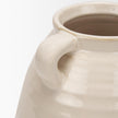 Mercana Tryna Beige w/ Matte Brown Ceramic Vase
