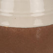 Mercana Tryna Beige w/ Matte Brown Ceramic Vase