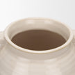 Mercana Tryna Beige w/ Matte Brown Ceramic Vase