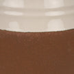 Mercana Tryna Beige w/ Matte Brown Ceramic Vase