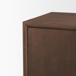 Mercana Varenna 4 Door Dark Brown Wood w/ Rope Handles Sideboard Clearance