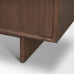Mercana Varenna 4 Door Dark Brown Wood w/ Rope Handles Sideboard Clearance