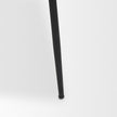 Mercana Casey Matte Black Metal w/ Gray Fabric Dining Chair Clearance