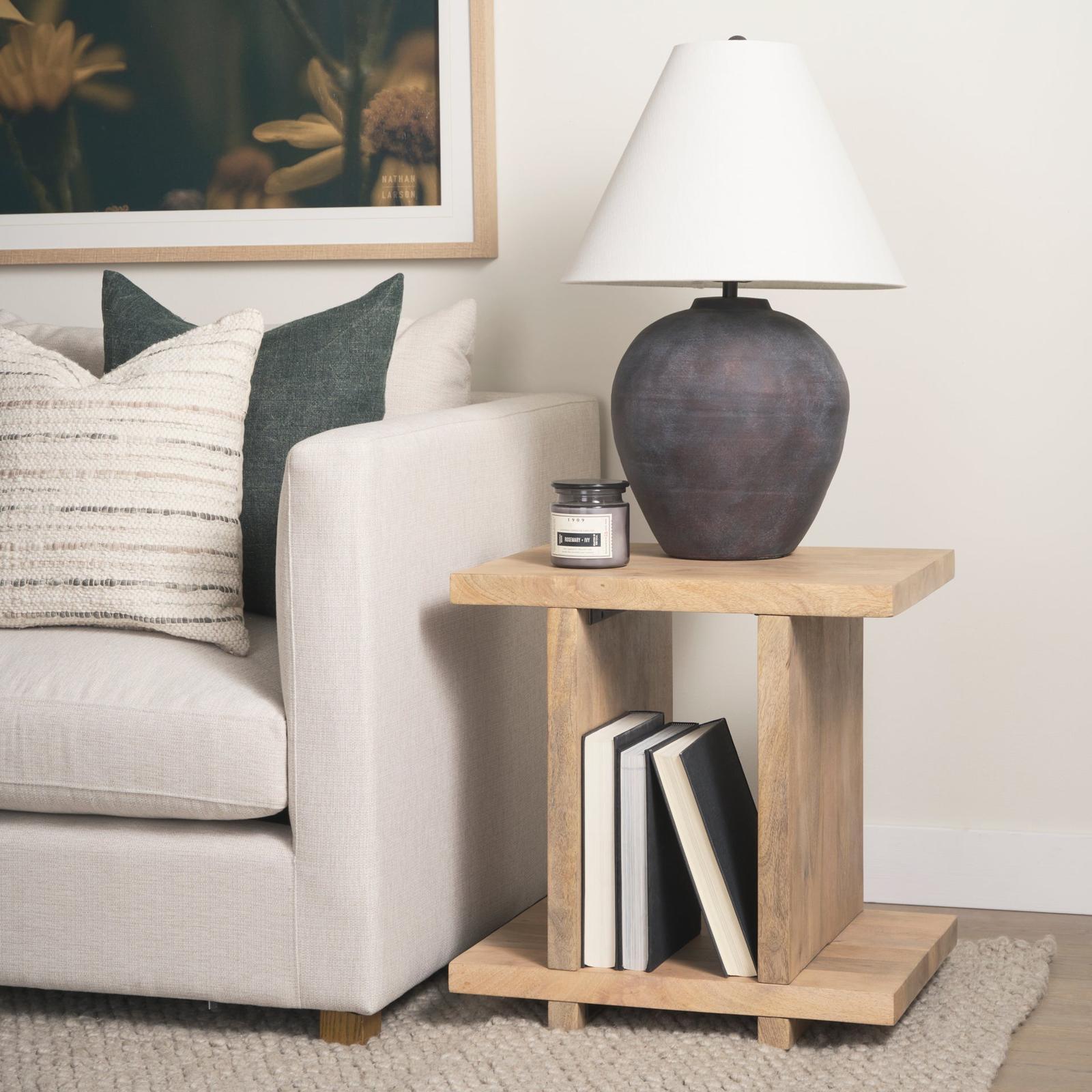 Mercana Nohr Wood Accent Table