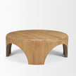 Mercana Shima Wood W/Arched Legs Coffee Table