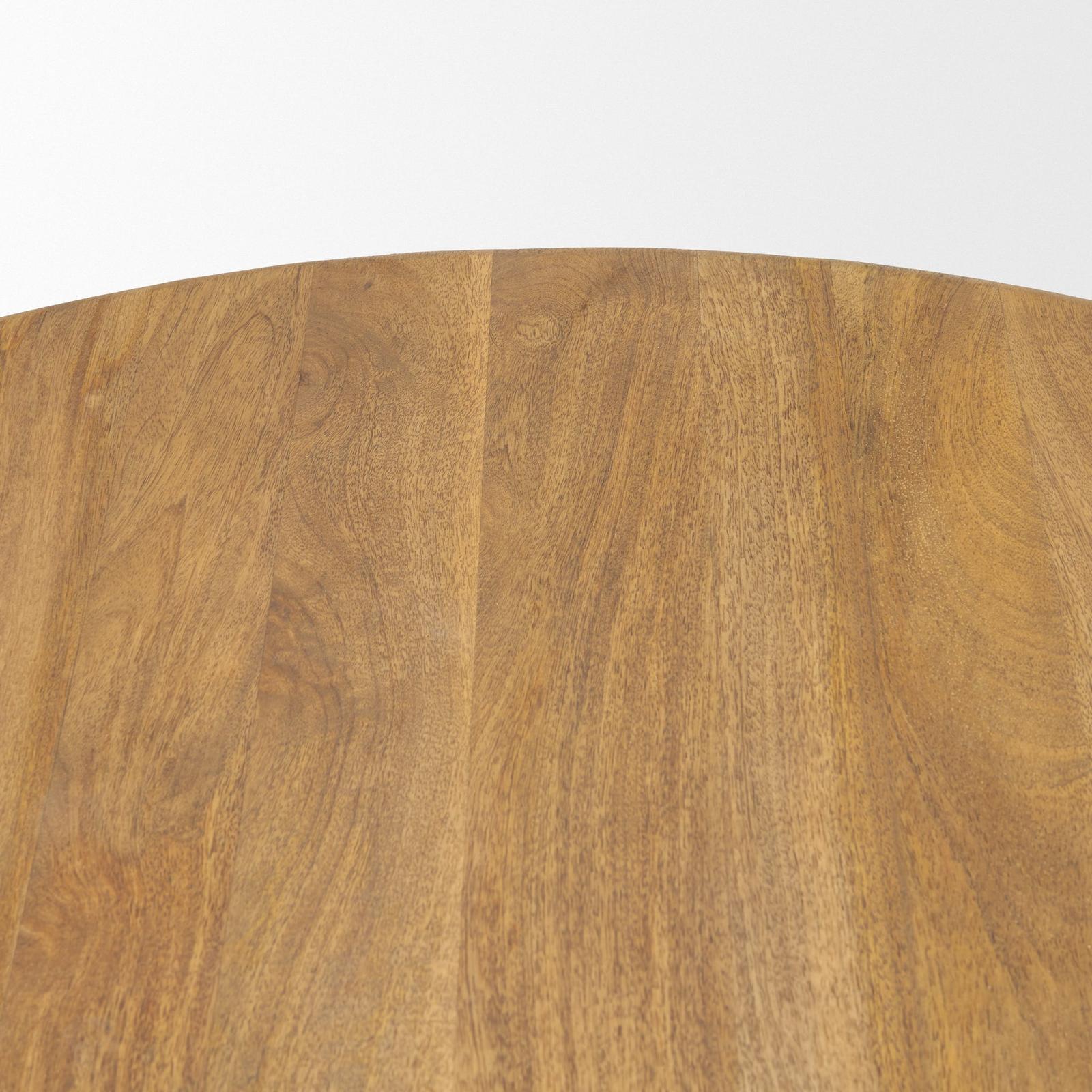 Mercana Shima Wood W/Arched Legs Coffee Table