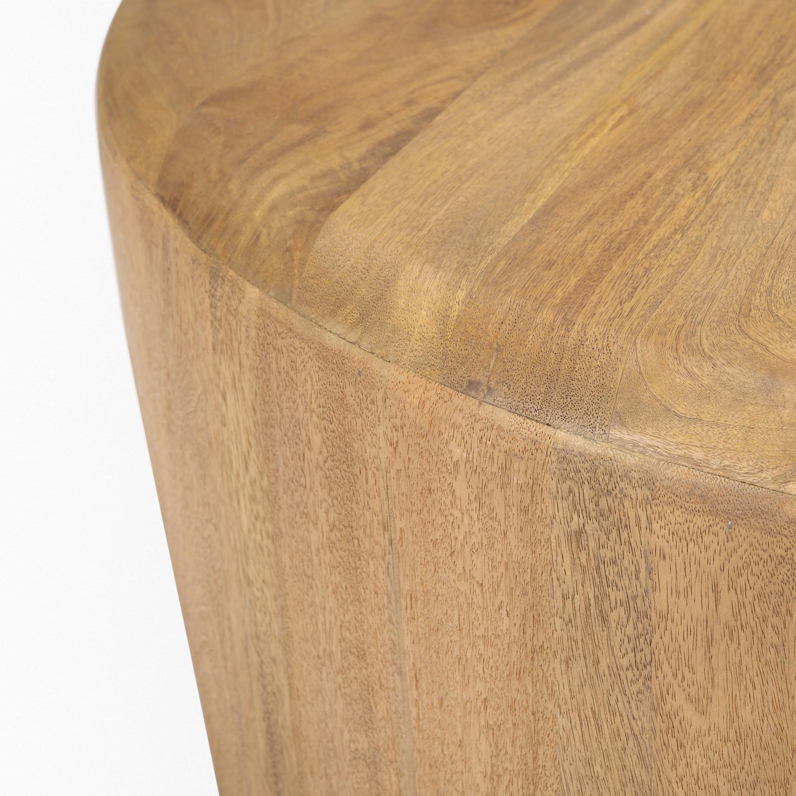 Mercana Shima Wood W/Arched Legs Coffee Table