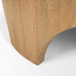 Mercana Shima Wood W/Arched Legs Coffee Table