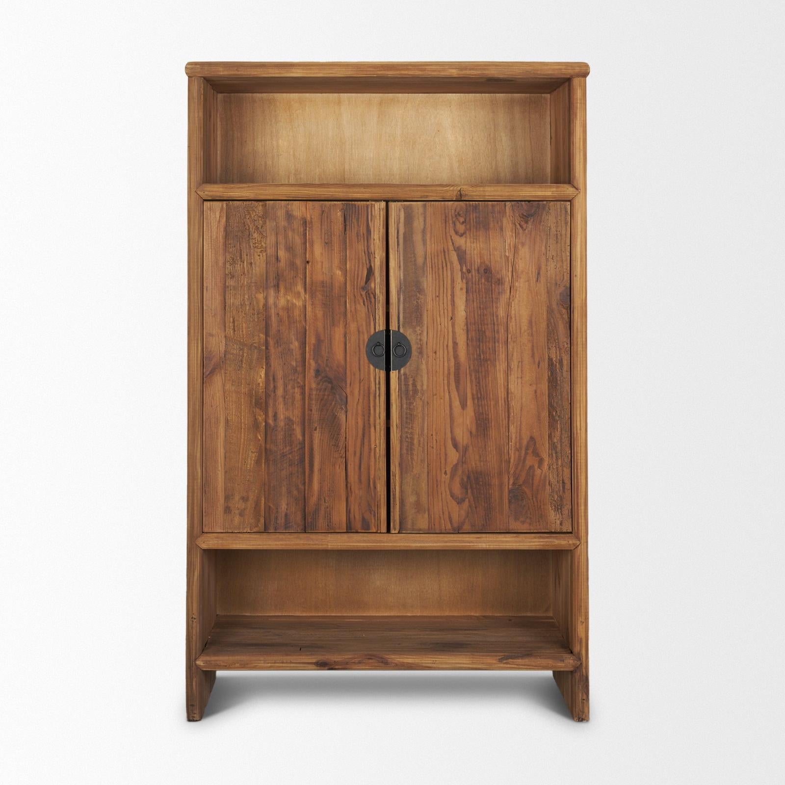 Mercana Wayde Curio Cabinet Recycled Pine Clearance