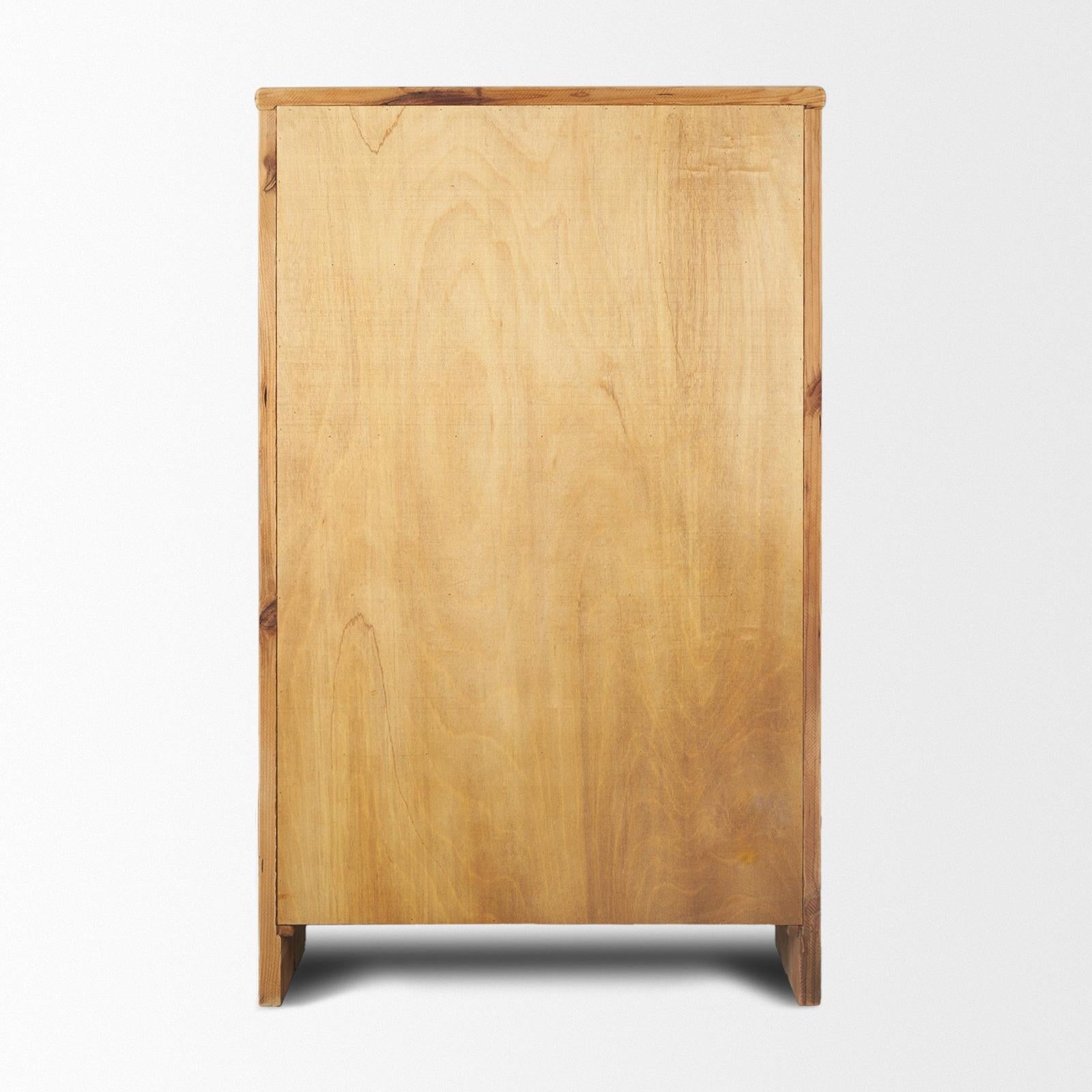 Mercana Wayde Curio Cabinet Recycled Pine Clearance