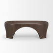 Mercana Shima Wood W/Arched Legs Coffee Table