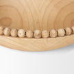 Mercana Wendell Wood w/ Wood Beads Round Bowls