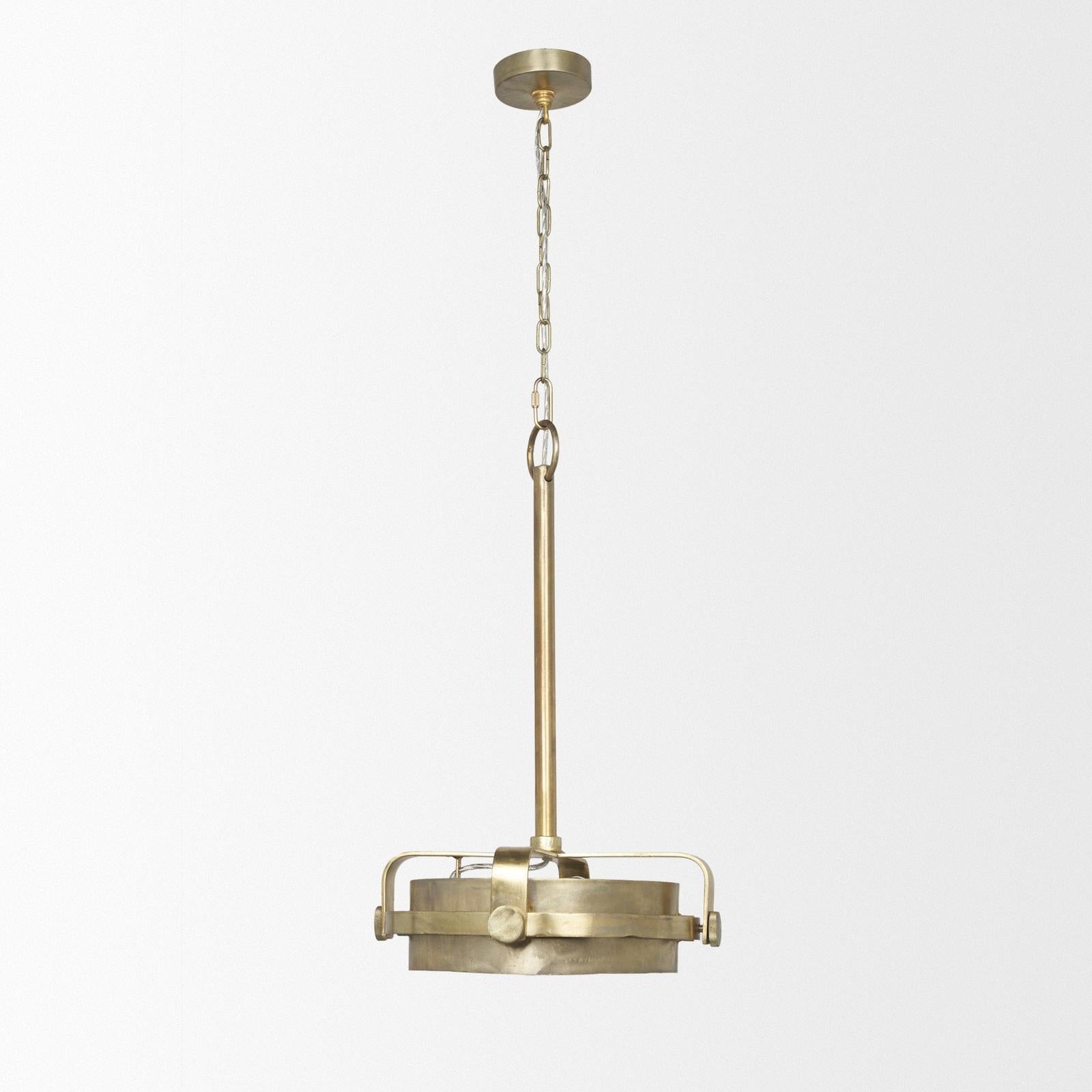 Mercana Rudlin Gold Metal Chandelier Clearance