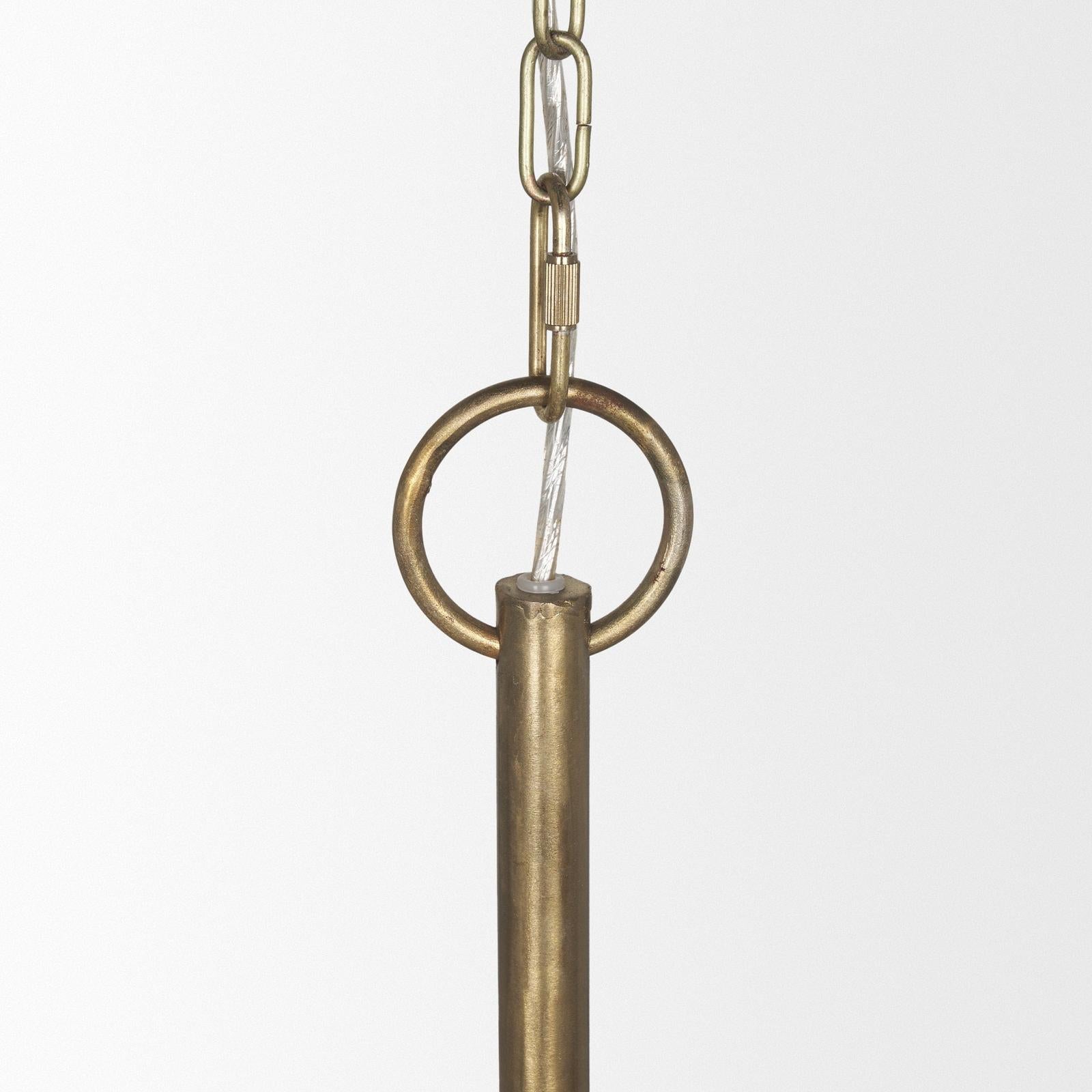 Mercana Rudlin Gold Metal Chandelier Clearance