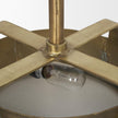 Mercana Rudlin Gold Metal Chandelier Clearance