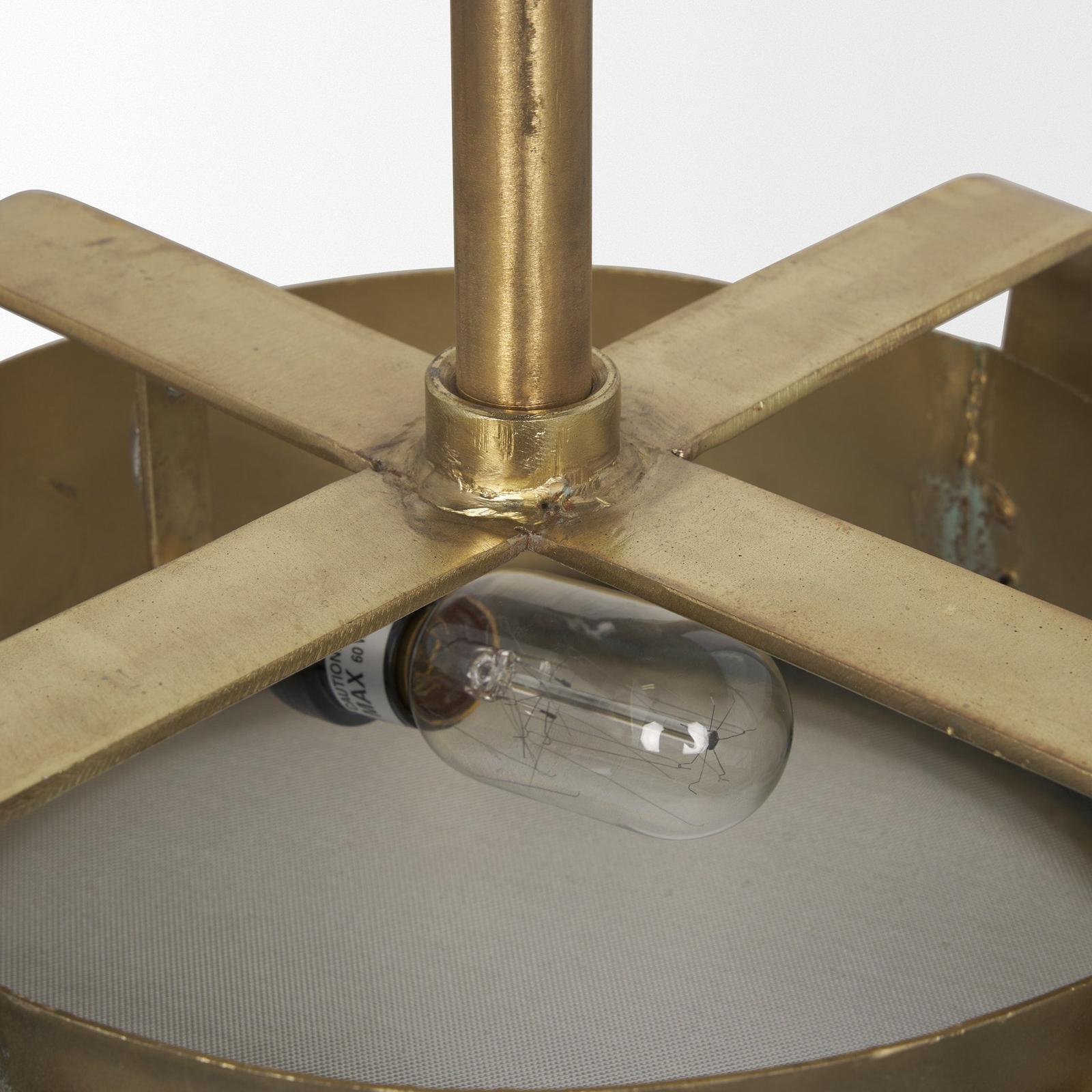 Mercana Rudlin Gold Metal Chandelier Clearance
