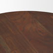 Mercana Sonel Wood Pedestal Foyer Table