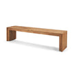 Mercana Tahira Rectangular Recycled Wooden Bench Clearance