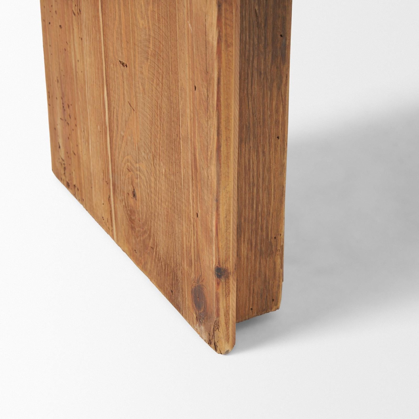 Mercana Tahira Rectangular Recycled Wooden Bench Clearance