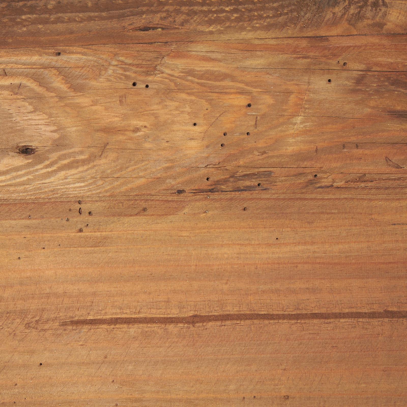 Mercana Tahira Rectangular Recycled Wooden Bench Clearance
