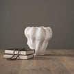 Mercana Vanna Sculptural Cream Glazed Ceramic Vase Clearance