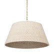 Mercana Tosha 1-Light Cotton Rope Pendant
