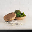Mercana Wendell Wood w/ Wood Beads Round Bowls