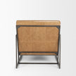 Mercana Stratton Gunmetal Upholstered Accent Chair Clearance