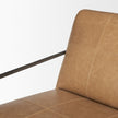 Mercana Stratton Gunmetal Upholstered Accent Chair Clearance