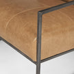 Mercana Stratton Gunmetal Upholstered Accent Chair Clearance