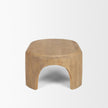 Mercana Shima Wood W/Arched Legs Coffee Table