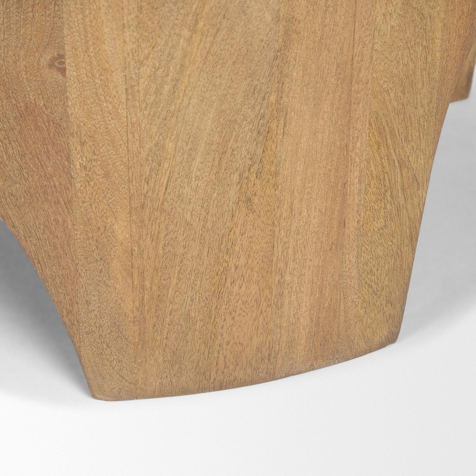 Mercana Shima Wood W/Arched Legs Coffee Table