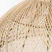 Mercana Thad 1-Light Natural Woven Rattan Dome Pendant Clearance