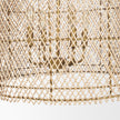 Mercana Thad 4-Light Natural Woven Rattan Chandelier