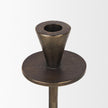 Mercana Petria Textured Metal Taper Candle Holders